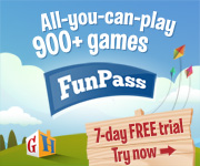 Get a 7-Day Free Trial to FunPass. 
